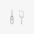 [⭐JeweliWhal]Move Link Diamond Earrings
