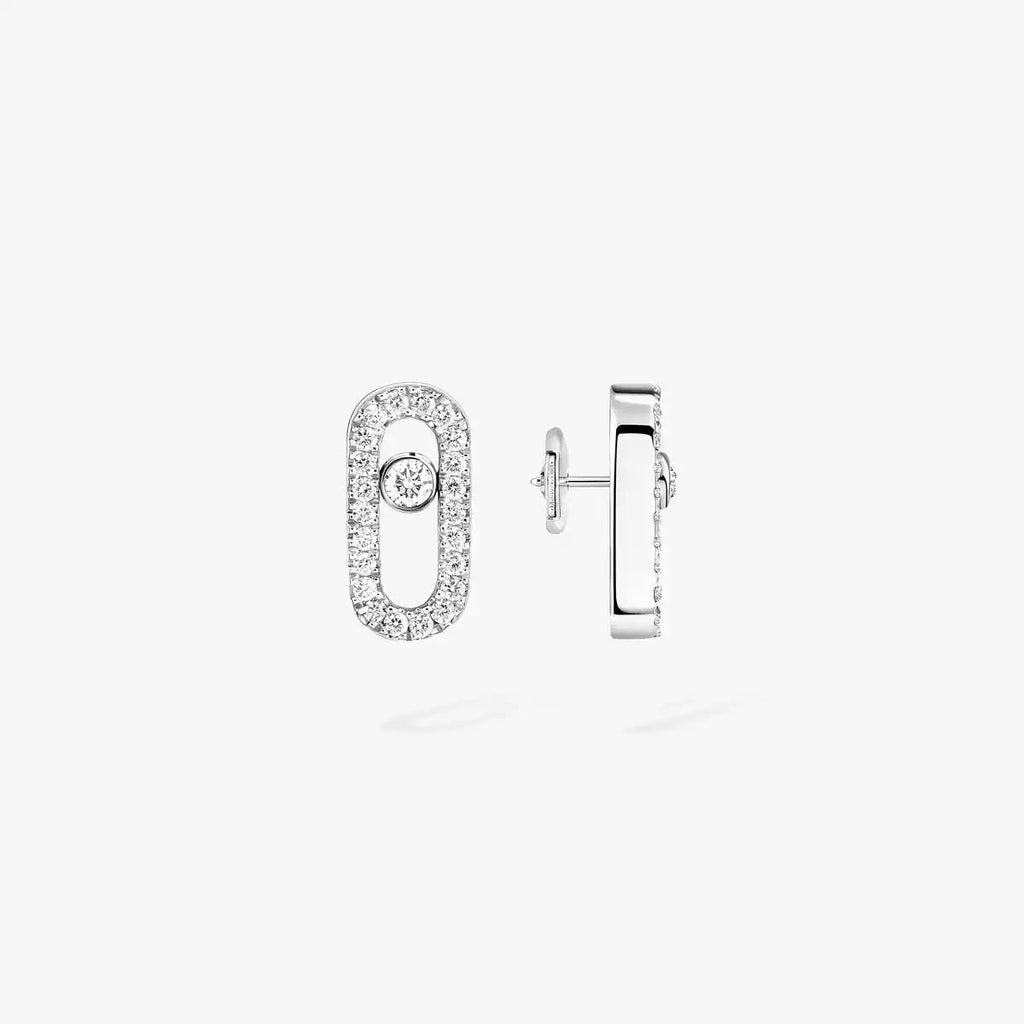 [⭐JeweliWhal]Move Uno Diamond Earrings