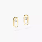 [⭐JeweliWhal]Move Uno Diamond Stud Earrings