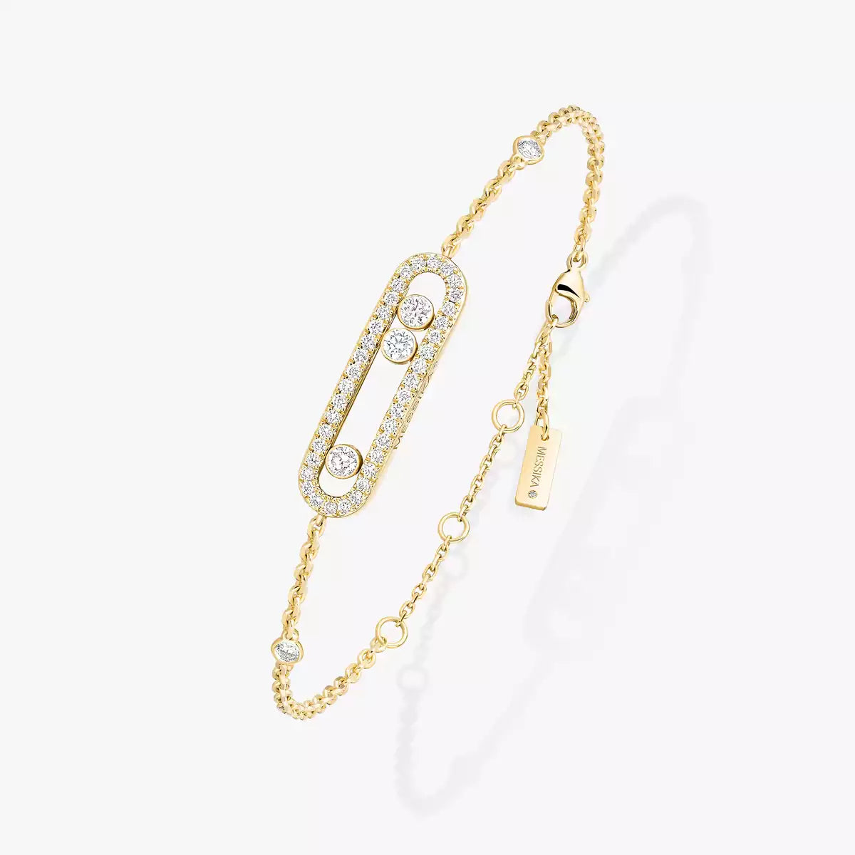 [⭐JeweliWhal]Pavé Baby Move Diamond Bracelet