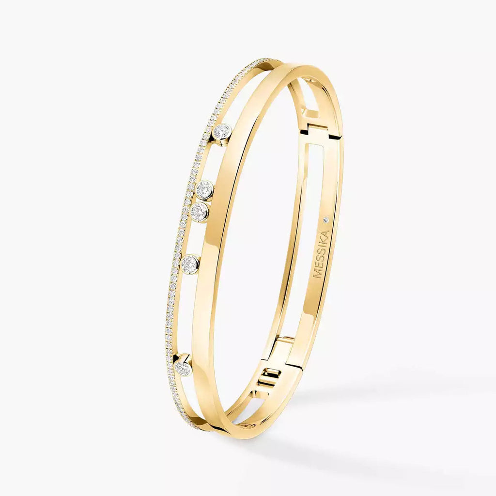 [⭐JeweliWhal]Move Romane Diamond Bangle Bracelet