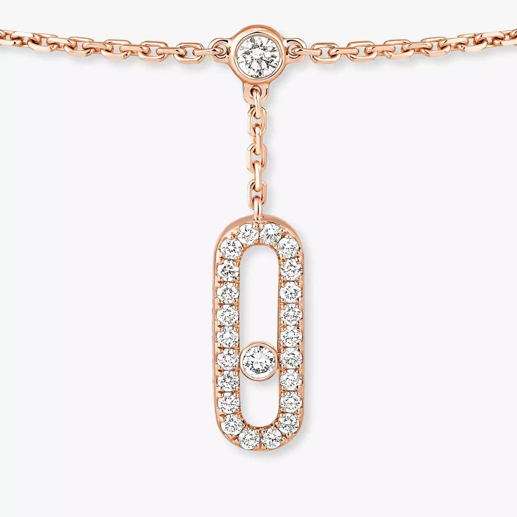 [⭐JeweliWhal] Move Uno pavé ankle bracelet