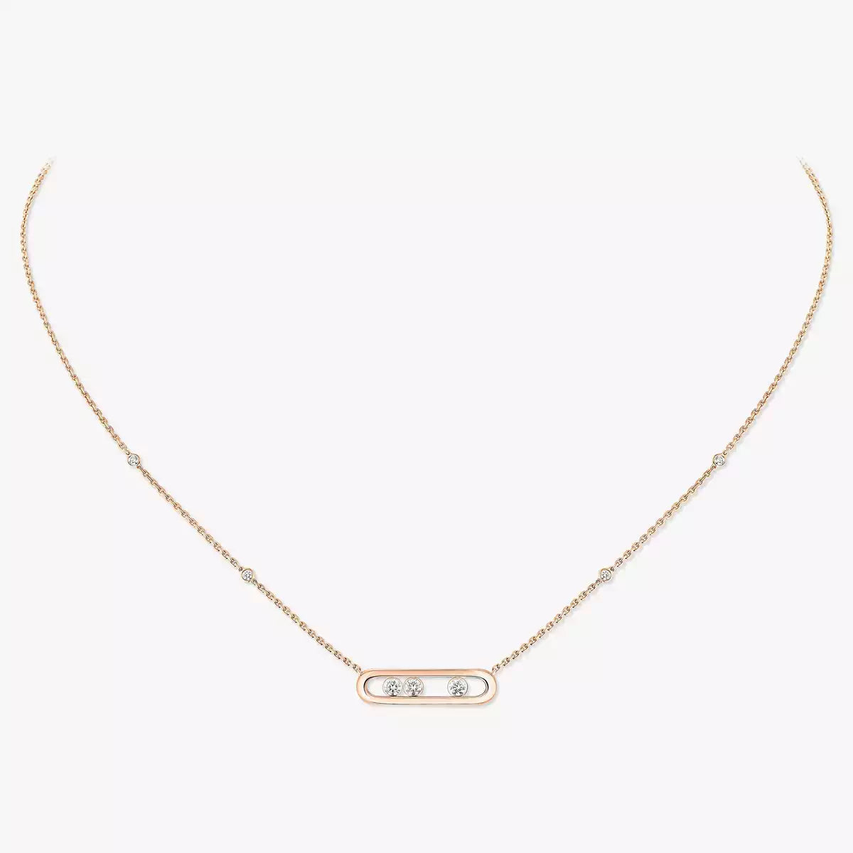 [⭐JeweliWhal] Baby Move Gold Diamond Necklace