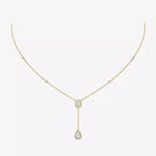 [⭐JeweliWhal]Gold Diamond Tie Necklace