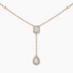 [⭐JeweliWhal]Gold Diamond Tie Necklace