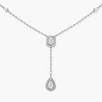 [⭐JeweliWhal]Gold Diamond Tie Necklace