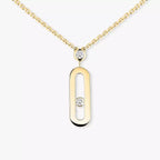 [⭐JeweliWhal] Move Uno Gold Diamond Long Necklace