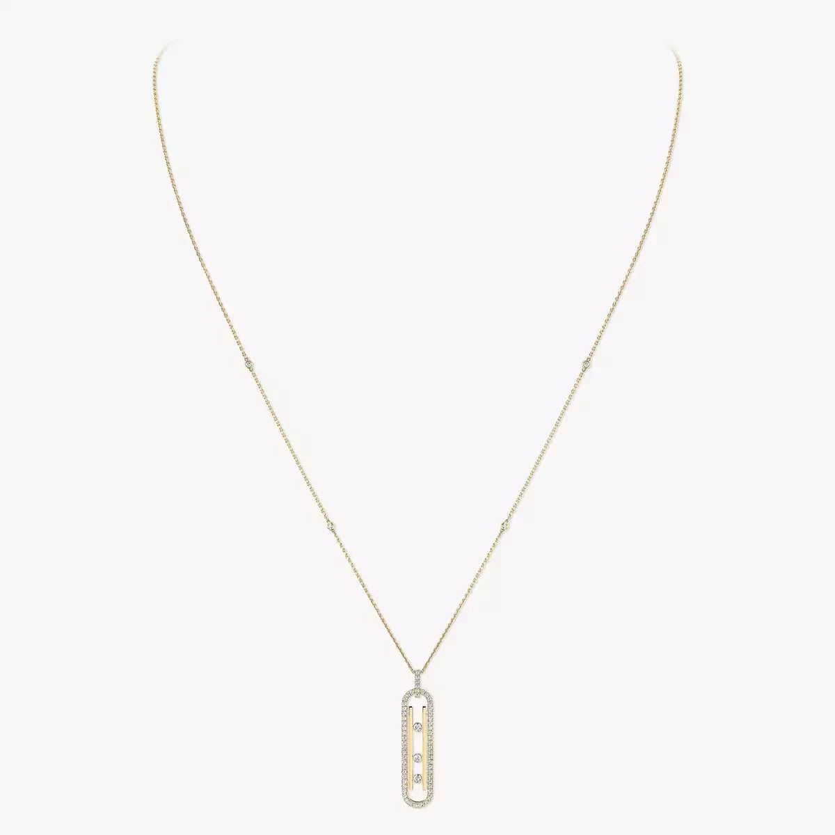 [⭐JeweliWhal]Diamond Necklace Move 10Th