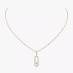[⭐JeweliWhal]Move Uno Diamond Necklace in Rose Gold