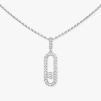 [⭐JeweliWhal]Move Uno Diamond Necklace in Rose Gold