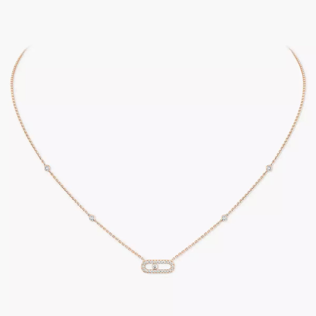 [⭐JeweliWhal]Diamond Necklace Move Uno