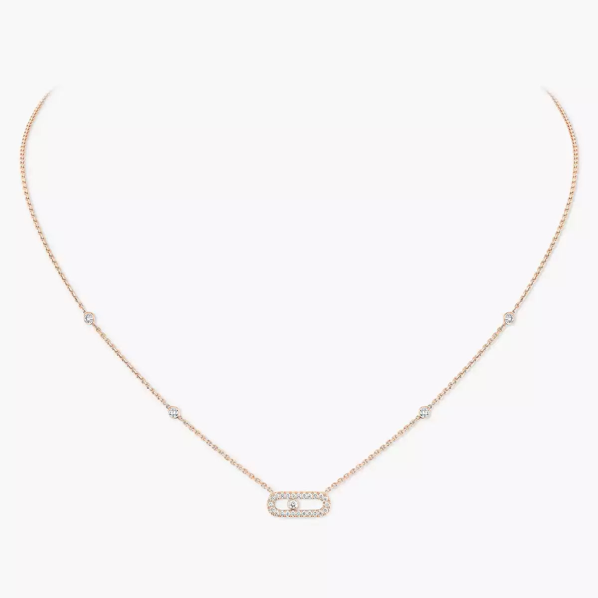 [⭐JeweliWhal]Diamond Necklace Move Uno
