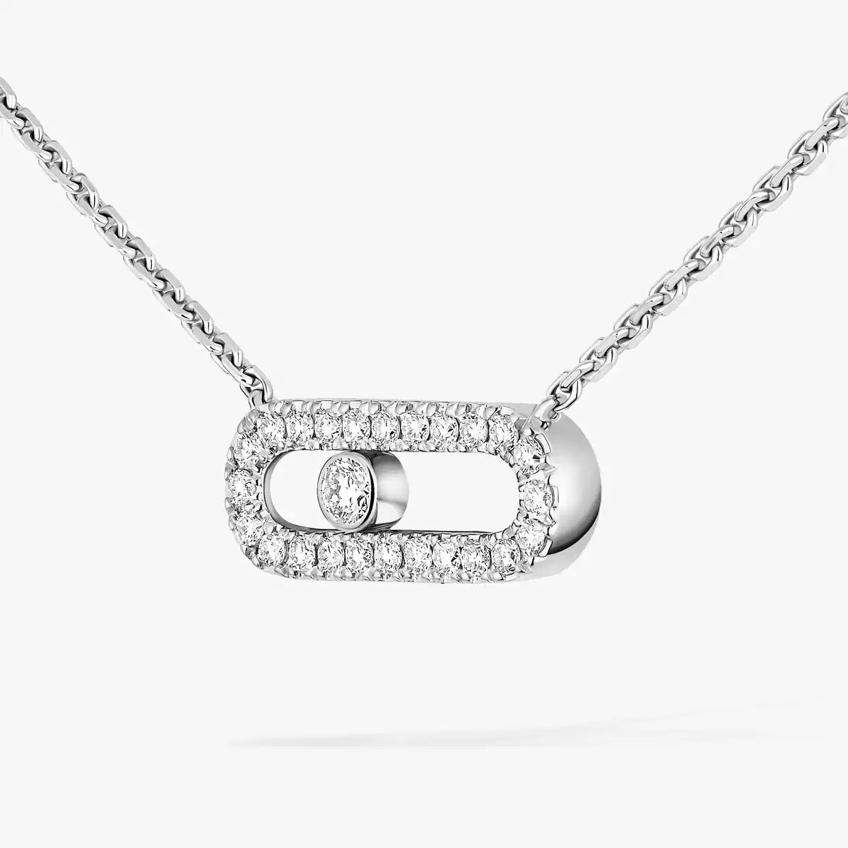 [⭐JeweliWhal]Diamond Necklace Move Uno