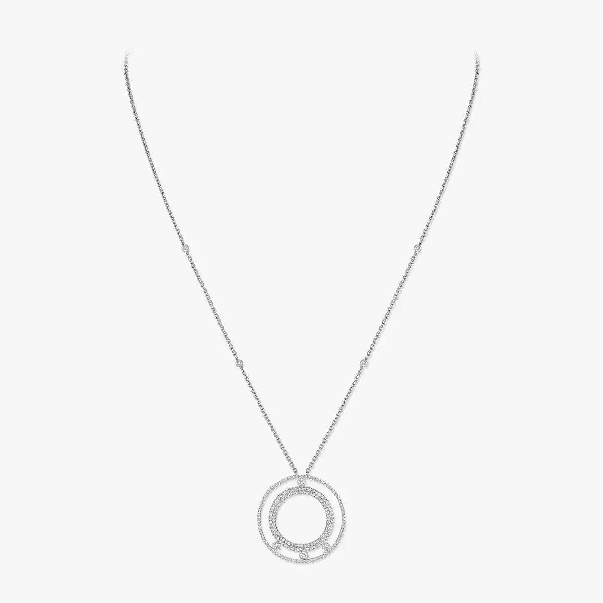 [⭐JeweliWhal]Move Romane Long Pave_-Set Diamond Necklace