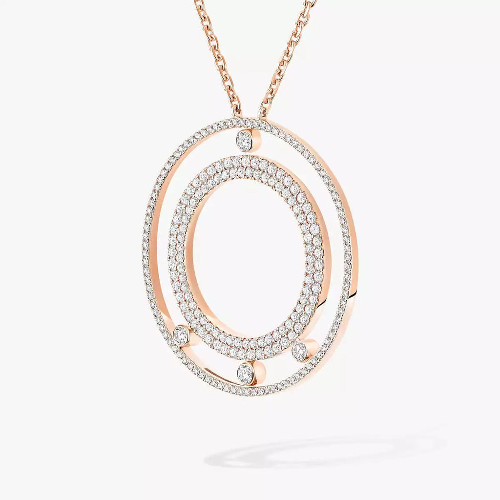 [⭐JeweliWhal]Move Romane Long Pave_-Set Diamond Necklace