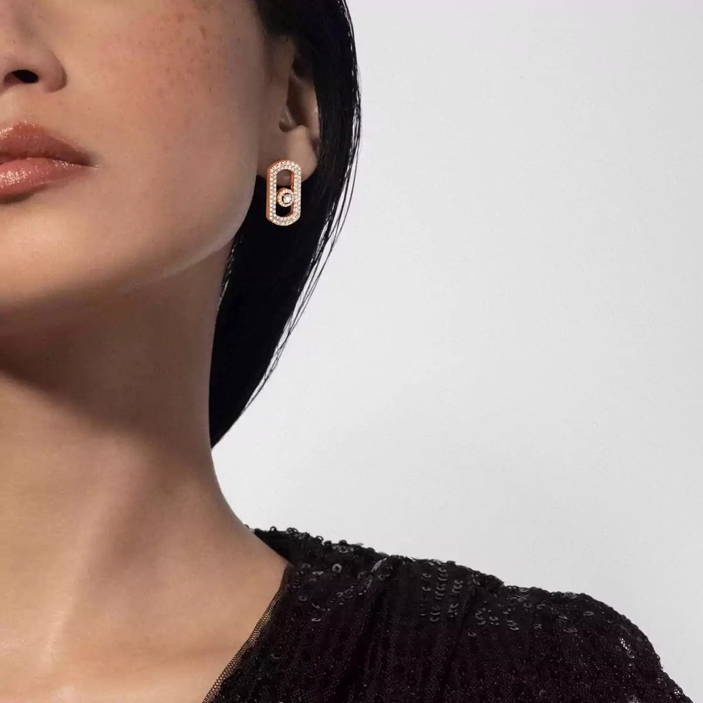 [⭐JeweliWhal]So Move Pave_-Set Diamond Earrings in Silver