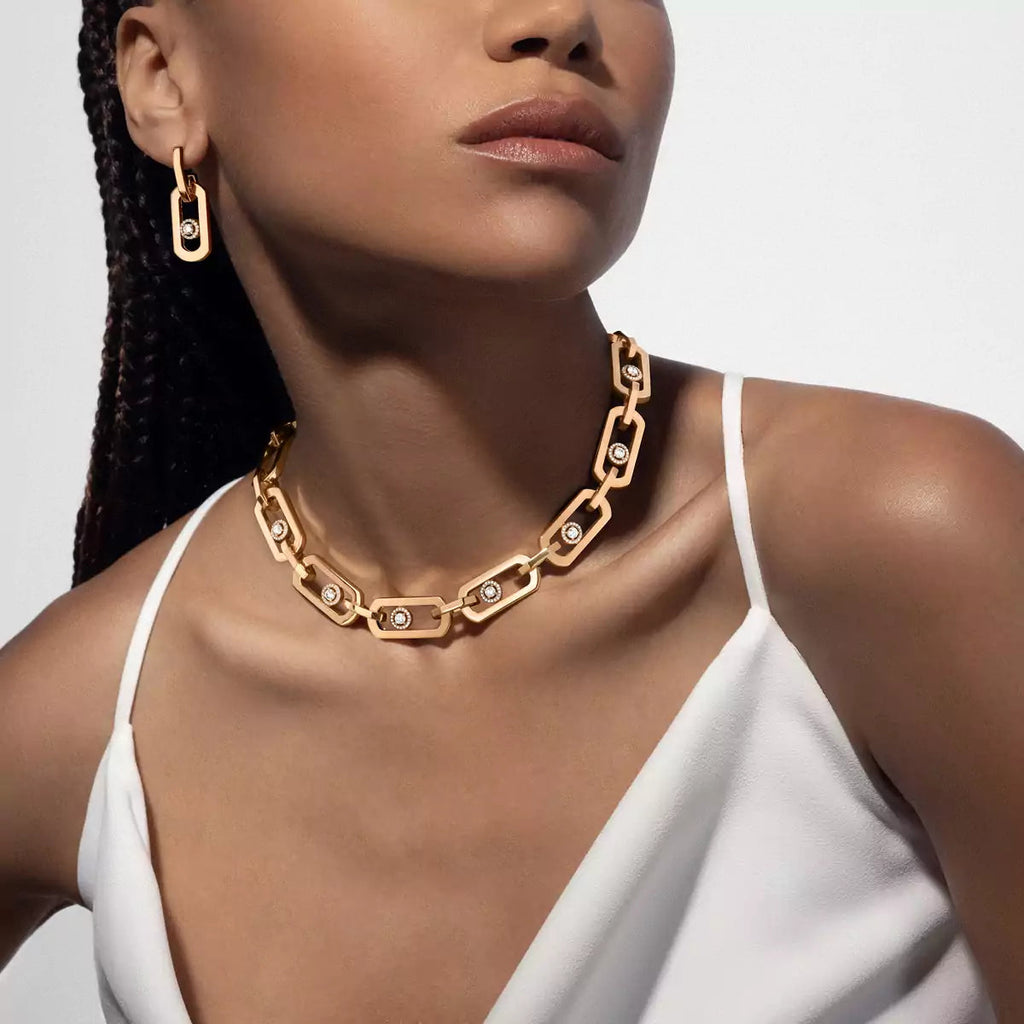 [⭐JeweliWhal]So Move XL Diamond Pendant Earrings