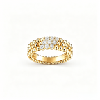 [⭐JeweliWhal] THREE-ROW DIAMOND RING