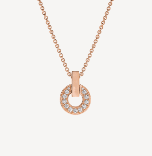 [⭐JeweliWhal]GARI NECKLACE PINK GOLD DIAMOND