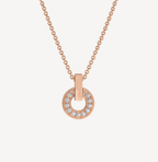[⭐JeweliWhal]GARI NECKLACE PINK GOLD DIAMOND