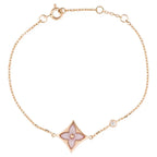 [⭐JeweliWhal]STAR 1 DIAMOND PINK GOLD BRACELET
