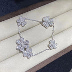 [⭐JeweliWhal]FRIVOLE SILVER 5 FLOWERS BRACELET