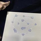 [⭐JeweliWhal]FRIVOLE SILVER 5 FLOWERS BRACELET