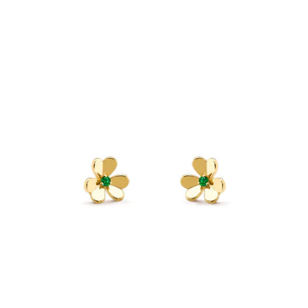 [⭐JeweliWhal]FRIVOLE  FLOWER MALACHITE EARRINGS