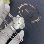[⭐JeweliWhal]CLOVER 25MM SILVER BIG CLOVER NECKLACE