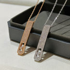 [⭐JeweliWhal]MY FIRST DIAMOND PAVED NECKLACE