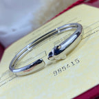 [⭐JeweliWhal]PANTHERE SILVER OPEN BRACELET