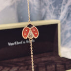 [⭐JeweliWhal]LUCKY SPRING 1 MOTIF PINK GOLD BRACELET