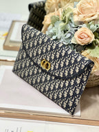 30 モンテーニュ 30cm ブルー斜め刺繍