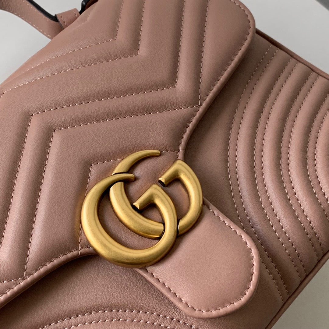 GGマーモント 26.5cm ダークベージュ カーフスキン ゴールド金具