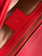 GGマーモント 26.5cm レッドカーフスキン ゴールド金具