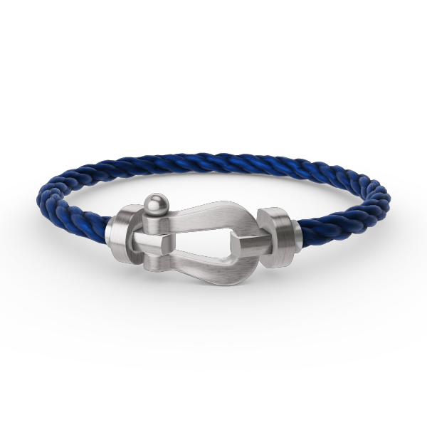 [⭐JeweliWhal]FORCE LARGE HORSESHOE NO DIAMOND BRACELET SILVER