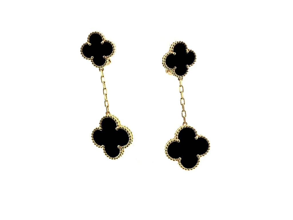 [⭐JeweliWhal]CLOVER 2 MOTIFS  EARRINGS (MULTIPLE CHOICESC