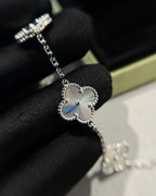 [⭐JeweliWhal] مجموعة سوار CLOVER 5 MOTIF LASER